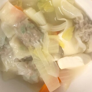 餅入りスープ